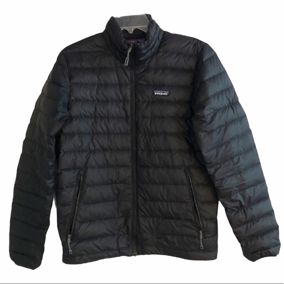 Patagonia Other - Patagonia zip down puffer jacket black coat flawed